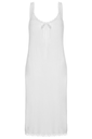 Women's Spaghetti Strap Lace Trim Midi Slip, Viscose-Elastane Blend - 1584