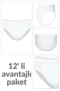 Men's Briefs, 100% Cotton 12-pack