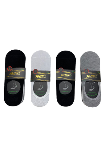 [TOLIN10400.12] Men's No-Show Bamboo Socks, 12-pack
